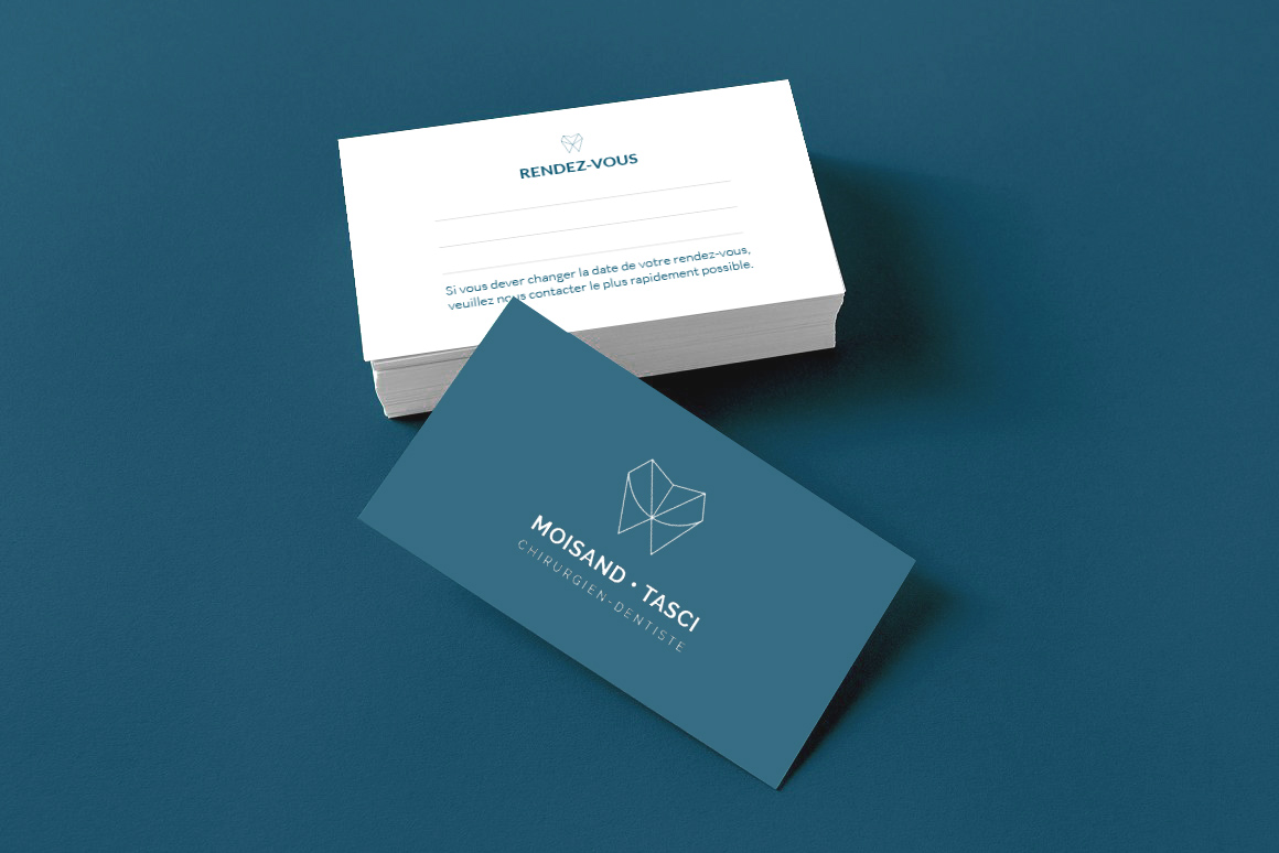Création Charte graphique cabinet dentaire Moisand-Tasci