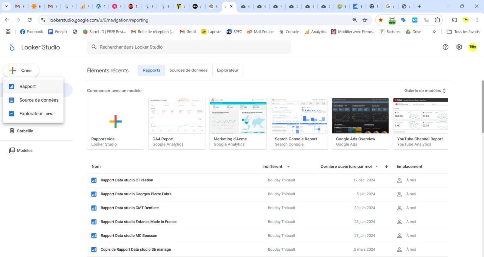 Connecter Google Studio à GA4