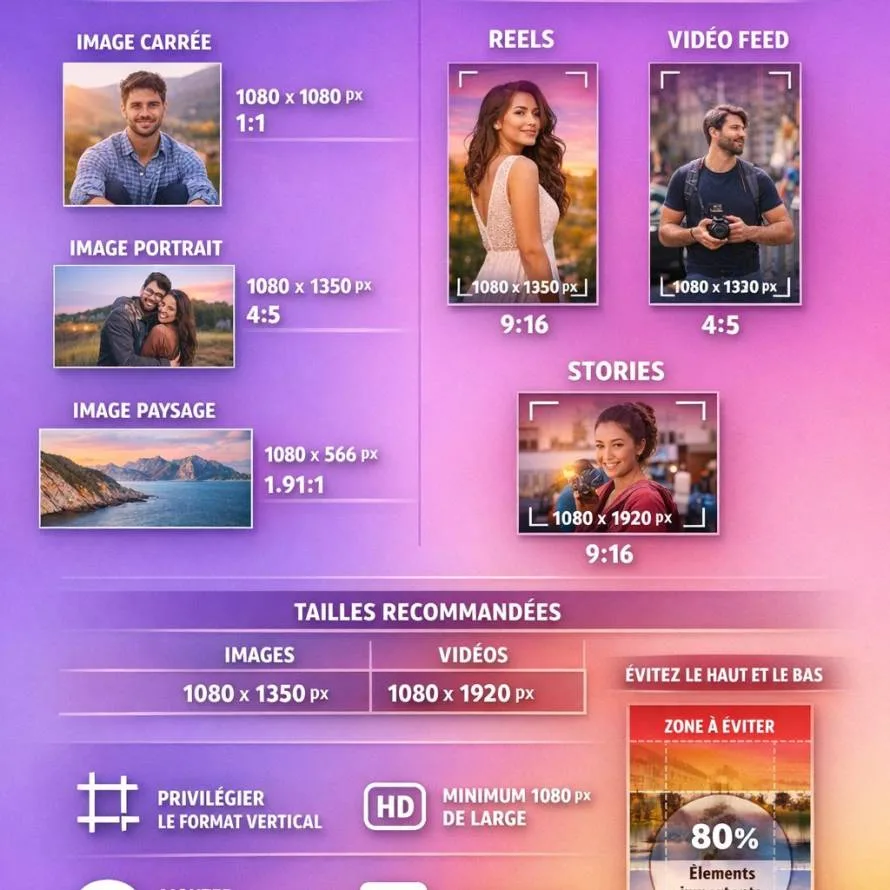 Format instagram
